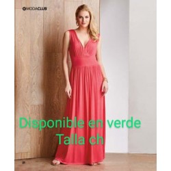 Vestido embarazo verde